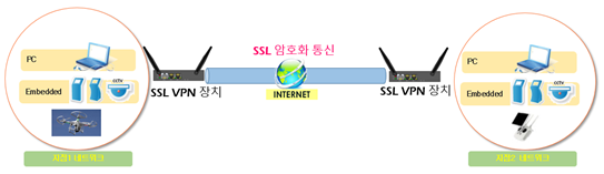 퓨쳐텍정보통신이 개발하기 위한 SSL P-T-P 모델의 SSL VPN 구조