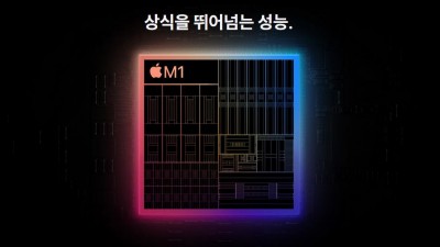 신형 아이패드 프로는 M1 칩을 장착했다. 사진=애플