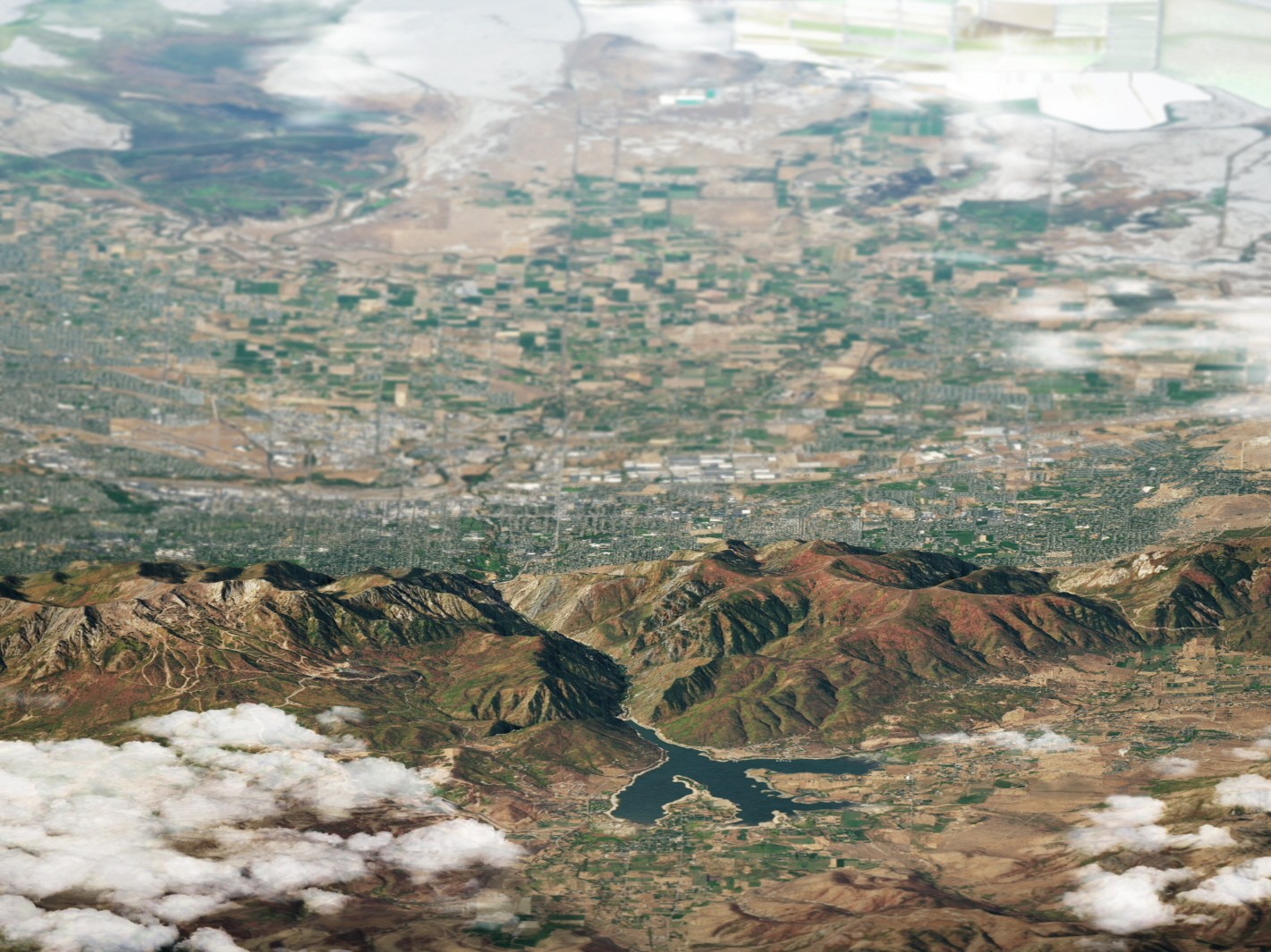 Autumn Comes to Ogden. 사진=NASA Earth Observatory