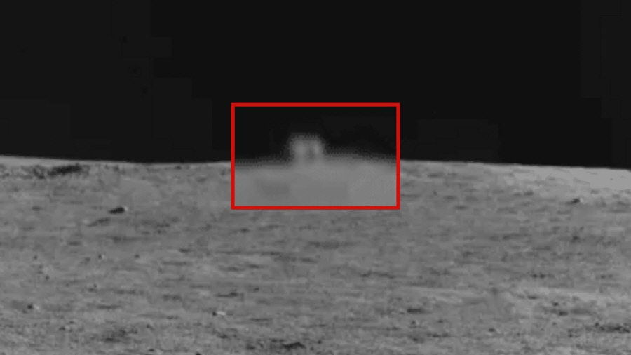 위투 2호가 포착한 달의 미스터리 물체. 사진=중국국가항천국(CNSA)