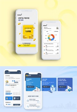 비즈봇&비즈그라운드 서비스 화면. 사진=페르소나, KCB.