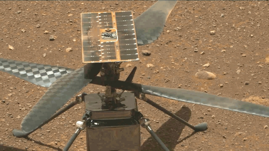 화성 헬리콥터 ‘인저뉴어티’. 사진=미 항공우주국(NASA)