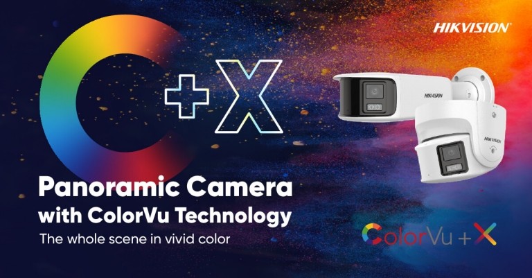 panoramic camera with colorvu technology(제공:하이크비전)