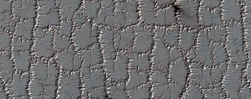 2014년 9월 촬영된 화성 구조토. 사진=미 항공우주국(NASA)/JPL-칼텍/애리조나대학교