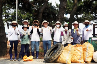 상하농원, 람사르고창갯벌센터 '플로깅' 진행