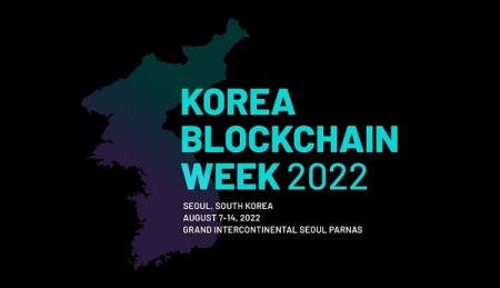 코리아블록체인위크2022 공식 배너. 사진=팩트블록. 