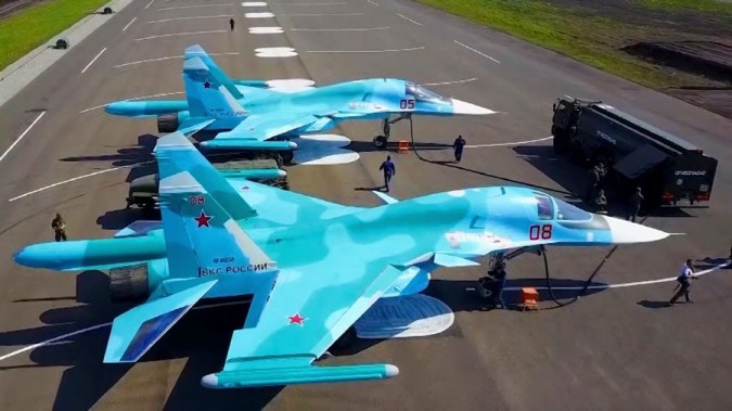 수호이 su-34.