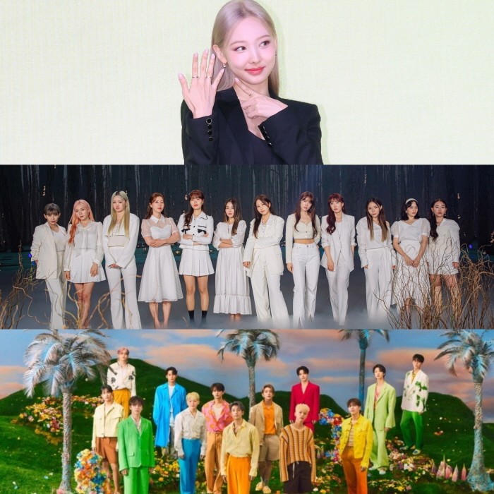 나연·가야G·세븐틴, 30주차 써클차트 부문별 1위…BTS 71주째 소셜톱, 보아·오마이걸 소셜급등