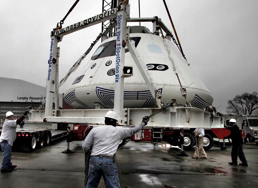 높이 3.3m, 직경 5m의 ‘오리온’은 다른 우주선과 도킹하지 않고도 최대 21일 동안 4명의 우주인이 임무를 수행할 수 있는 공간을 제공한다. 사진=미 항공우주국(NASA)