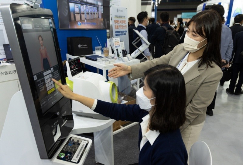 포씨게이트, 2022 AIoT 국제전시회 참가…장애인·비장애인을 위한 배리어프리 키오스크 공개