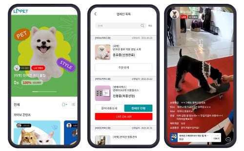 반려동물 콘텐츠 커머스 '라펫' 서비스, 라마 제공