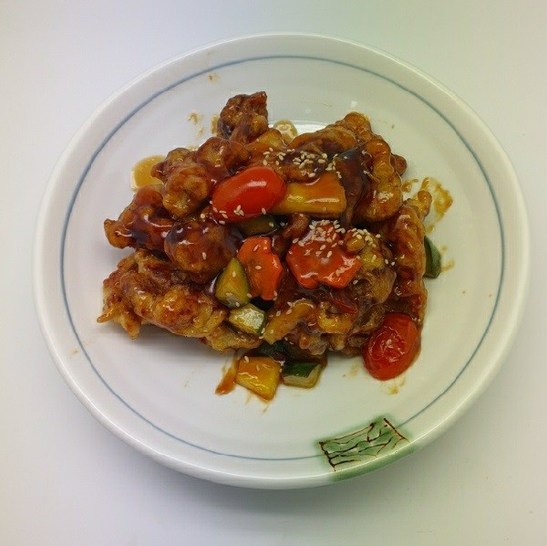 오리 탕수. 제이에스물산 제공.