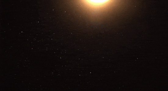 블랙홀이 별을 흡수하는 순간을 표현한 애니메이션. 사진=미 항공우주국(NASA)