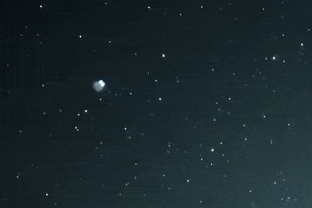 지난달 18일(현지시간) 하와이 마우나케아 천문대에서 포착된 소용돌이. 사진=일본 국립천문대(NAOJ)
