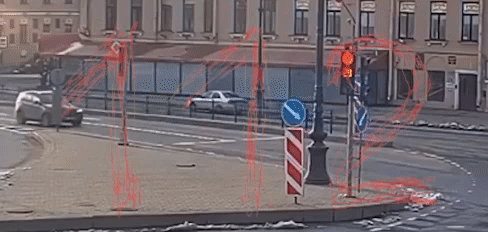 2일 오후 러시아 제2 도시 상트페테르부르크의 한 카페에서 폭발 사고가 발생해 1명이 숨졌다. 사진=트위터 영상 갈무리