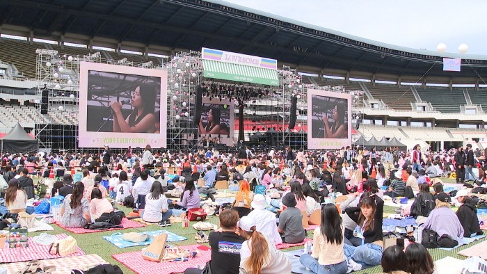 지난 22~23일 서울 잠실 올림픽주경기장에서는 예스24·인넥스트트렌드 주최 '2023 러브썸 페스티벌'이 열렸다. 