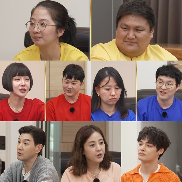 '당결안2' 아이 다섯 노랑 남편 황당 자녀관에 박은혜 "육아 도와줘라" 발끈