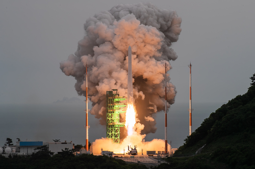 한국형 우주발사체 누리호(KSLV-Ⅱ) 발사장면. 사진=한국항공우주연구원