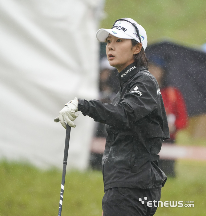 [포토] 박지영, 생각지도 못한 미스에요