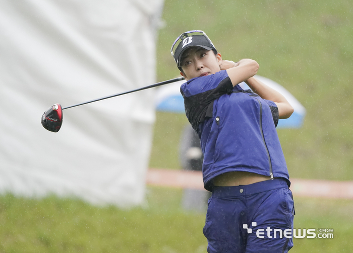 [포토] 윤선정, 강하게 보내는 티샷