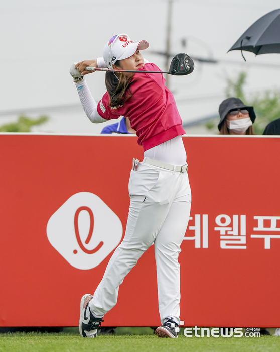 [포토] 최혜진, 강력하 파워를 실어 보낸다