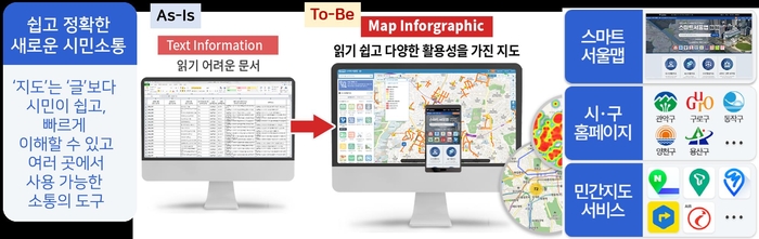 서울시 지도정보플랫폼(스마트서울맵), 이미지=서울시