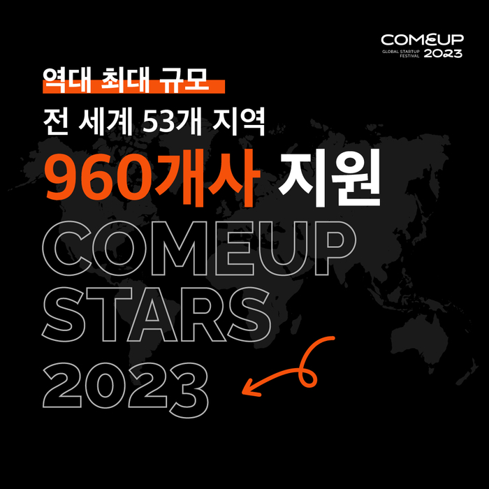 컴업스타즈 2023 모집 결과(사진=코리아스타트업포럼)