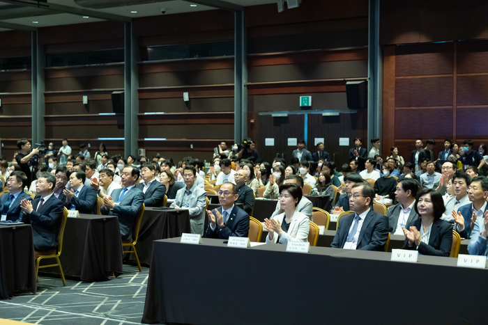 개인정보보호위원회는 8일 서울 강남구 코엑스에서 ‘개인정보 신뢰사회’를 주제로 ‘제12회 개인정보보호 페어(PIS FAIR 2023)’를 열었다.(개인정보보호위원회 제공)