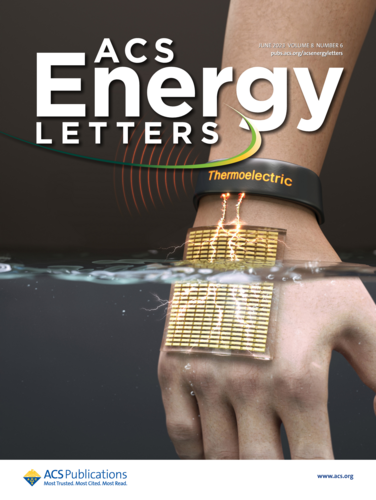 에너지 분야 국제학술지 에이씨에스 에너지 레터스(ACS Energy Letters) 표지논문