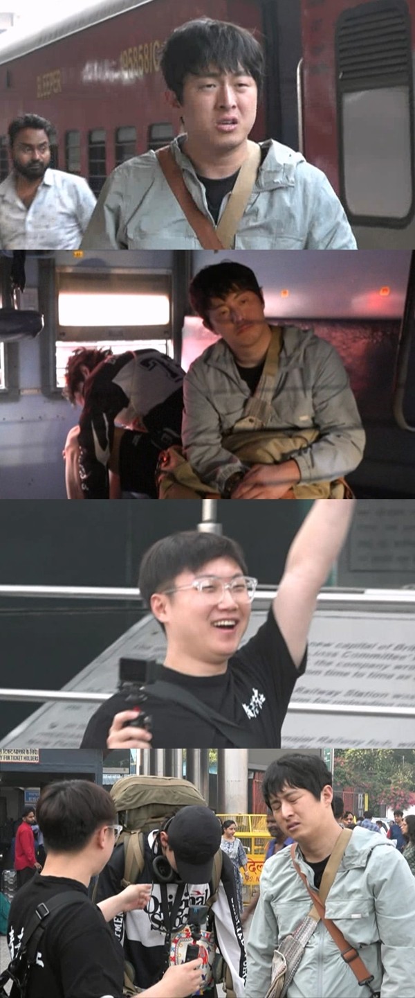 '태계일주2' 기안84X덱스, '구세주' 빠니보틀과 감격의 상봉