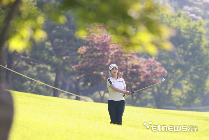 [포토] 김리안, 온그린에 성공하는 세컨드 샷