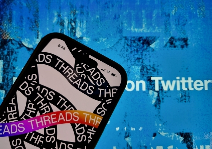 스레드, 가입자 1억명 돌파…트위터는 이용자 트래픽 11% 감소
