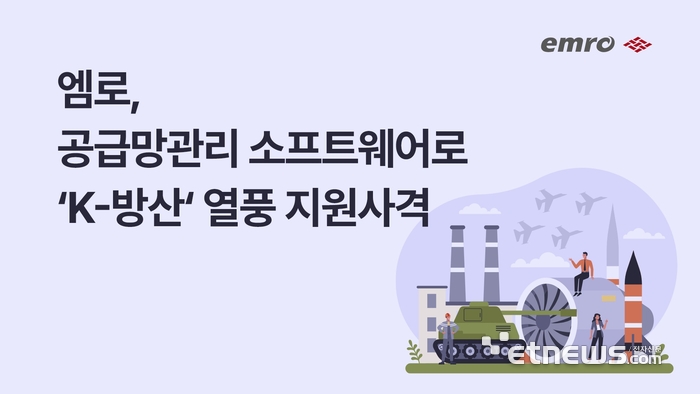 엠로, 한화시스템 방산 부문 구매시스템 재구축 프로젝트 수주. [사진제공=엠로]