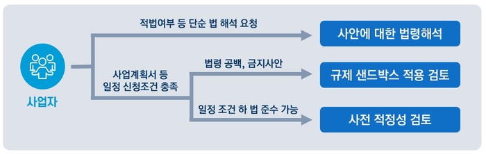 AI 프라이버시팀의 사안별·유형별 지원방식.(개인정보보호위원회 제공)