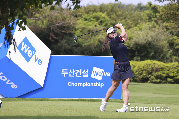 [포토] 인주연, 티샷 방향은 정학하게 보낸다