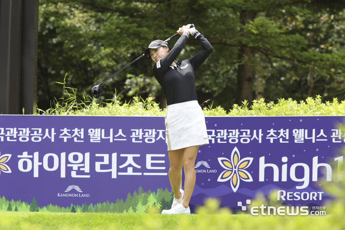 [포토] 유소연, 강하게 보내는 티샷