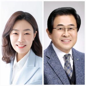 이주연(왼쪽) 현 비알코리아 대표와 도세호 전 대표.