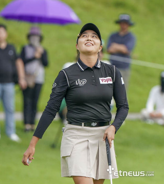 [포토] 서연정, 너무 아쉬운 버디퍼트에요