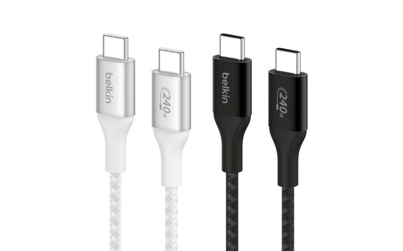 USB PD 3.1 충전을 지원하는 케이블 (출처 : Belkin)