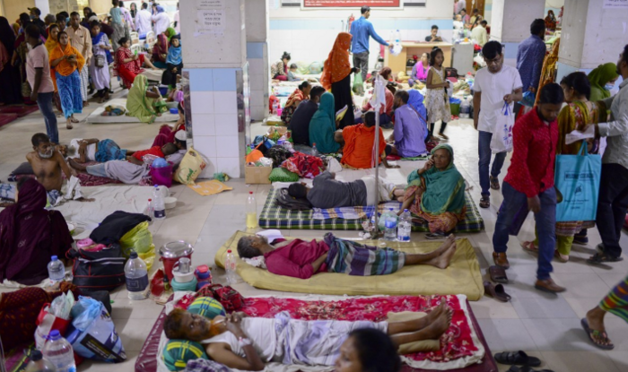 열대성 전염병인 뎅기열이 방글라데시를 휩쓴 가운데 현재까지 사망자가 800명에 육박했다. 사진=연합뉴스