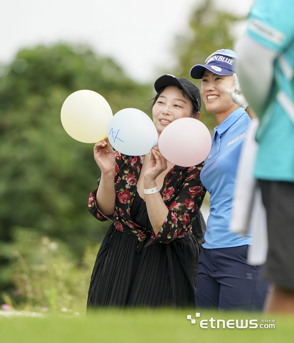 [포토] 이주미, 팬들이 응원왓어요