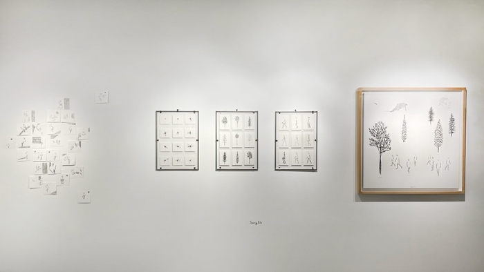 갤러리 X2의 'PAPERFOLIO: from pulp to poetry'展