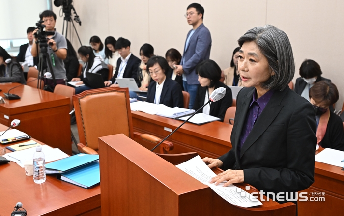 모두발언 하는 김행 여가부 장관 후보자