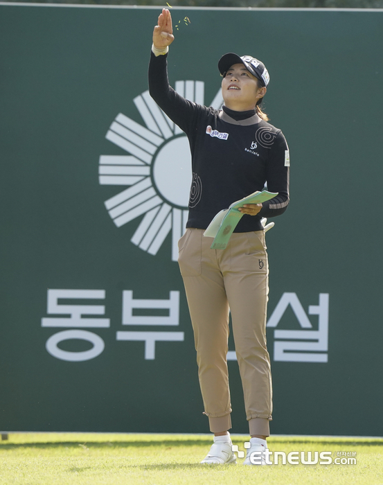 [포토] 장수연, 바람 방향이 중요하다