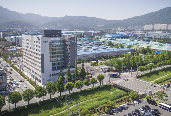 경상남도 창원시에 위치한 현대위아 직원 종합복지시설 '이룸재'의 모습. 현대위아 제공