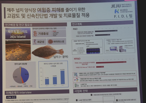 제주대 F.I.D.L팀의 연구계획서. 사진=KIRD