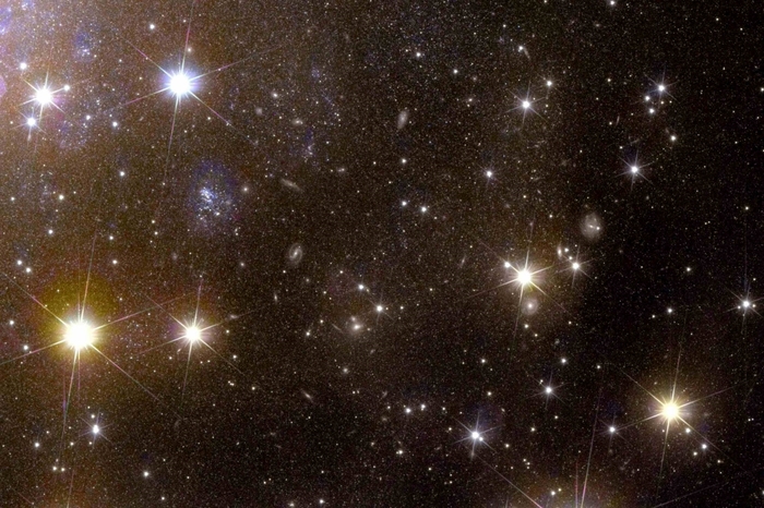 유클리드로 촬영한 'IC 342' 확대 이미지. 사진=유럽우주국(ESA)