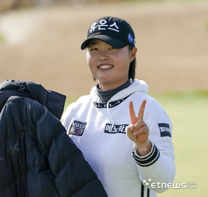 [포토] 브이로 기쁨을 표시하는 정슬기2