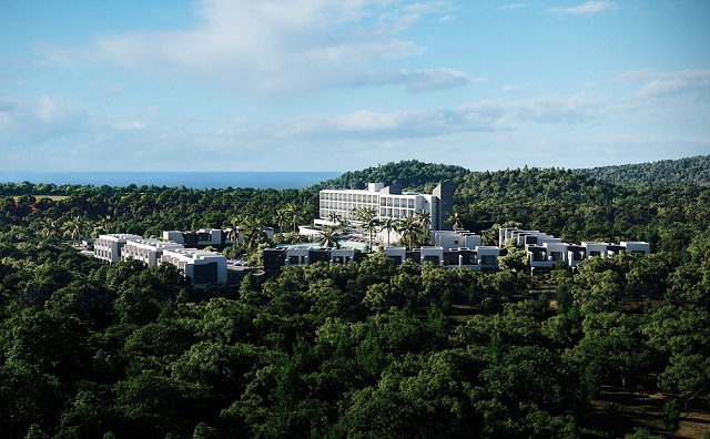 카시아 색달 제주 조감도. (상기 이미지는 이해를 돕기 위한 것으로 실제와 다를 수 있음) 사진=카시아 색달 제주