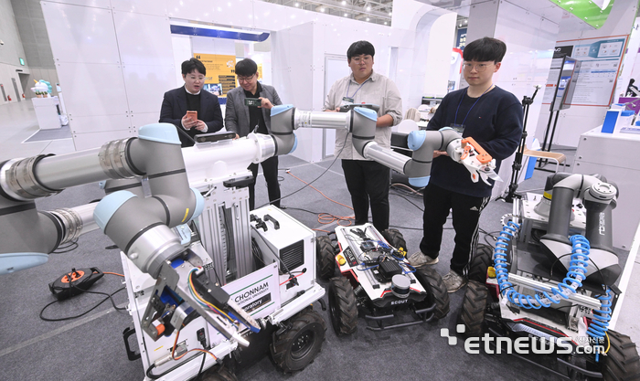 농업에 사용되는 로봇들
